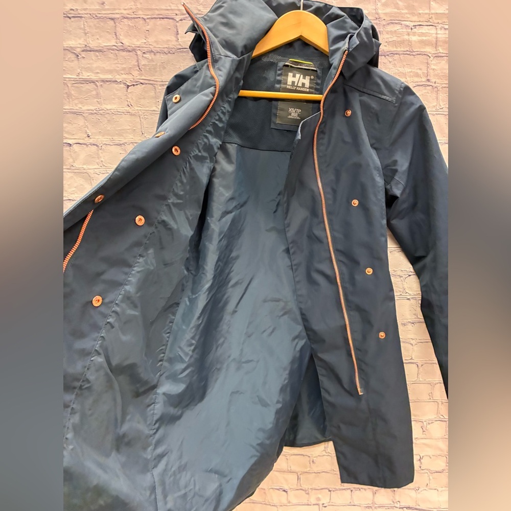 HELLY HANSEN womens size XS WELSEY ll rain jacket - Picture 5 of 9